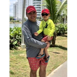 Matching Father and Son Swimsuits